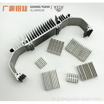 6000 seri gwo aliminyòm dirije heatsink